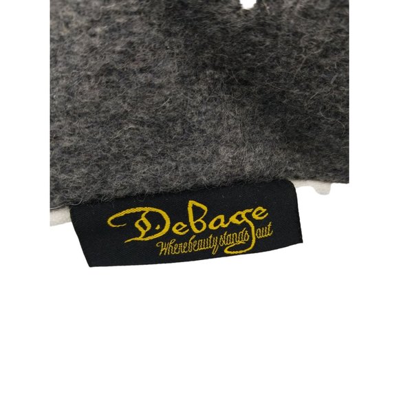 Debage Throw Pillow Reindeer Beading Snowflakes Removable Cover - Picture 3 of 8